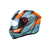 CASCO MT REVENGE 2S XAVI ROJO GRIS