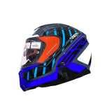 CASCO LS2 320 STREAM LETAILS GRIS AZUL