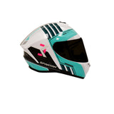 CASCO SPARTAN DRAKEN MYTHIC VERDE PERLA-BRILLO