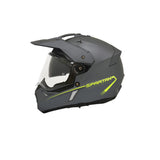 CASCO SPARTAN WOLF MULTIPROPOSITO GRIS AMARILLO