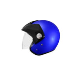 CASCO ZEUS ABIERTO AZUL MATE