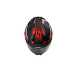 CASCO ZUNDER SHAFT 560 NEGRO ROJO